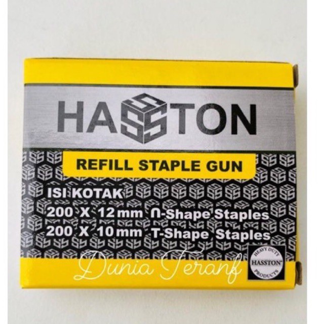 Staples Gun 3in1 Staple Jok Tembak 3way Tacker Jok Hekter - HASSTON PROHEX