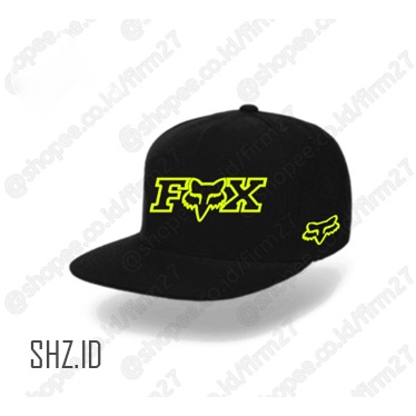 Topi snapback Fox Racing custom indonesia