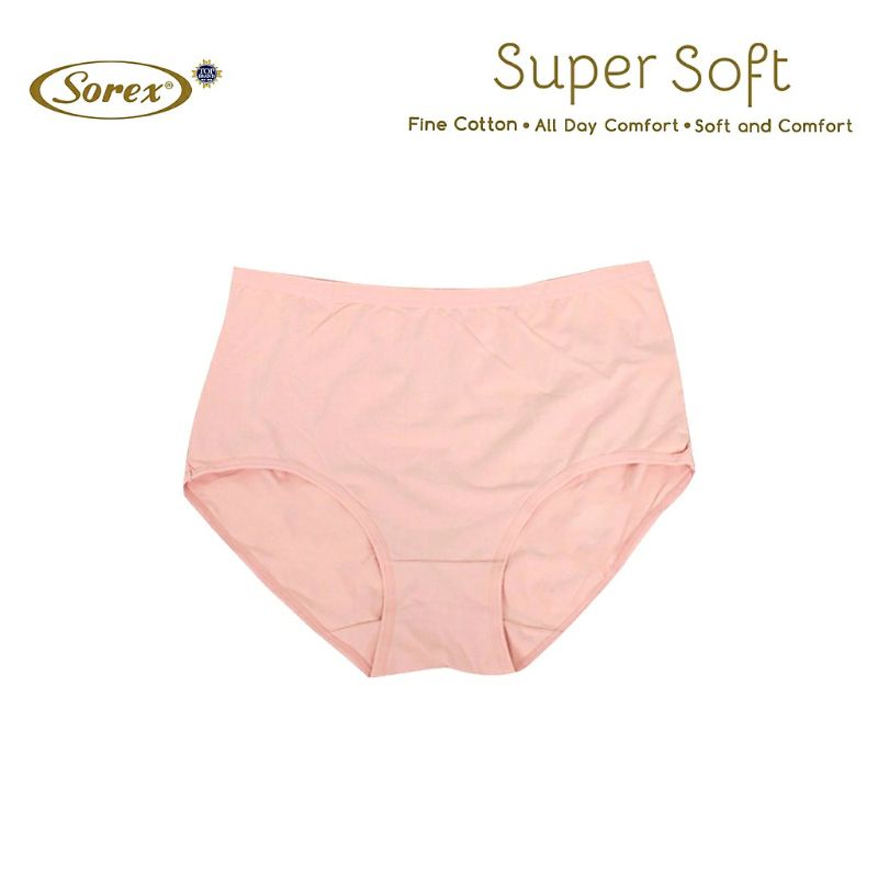 Paket isi 3/6pcs CD WANITA SOREX JUMBO 1248. SUPER SOFT LEMBUT