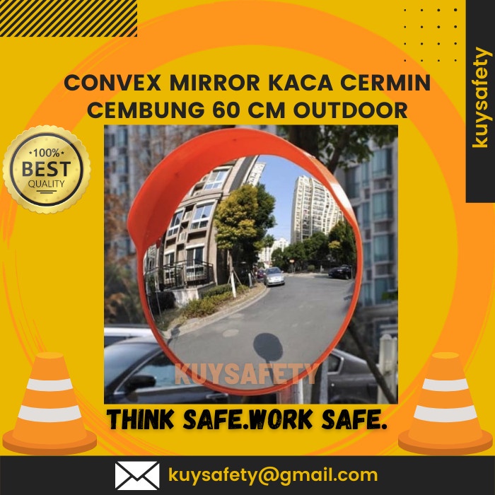 

Convex Mirror Kaca Cermin Cembung 60 cm - Outdoor