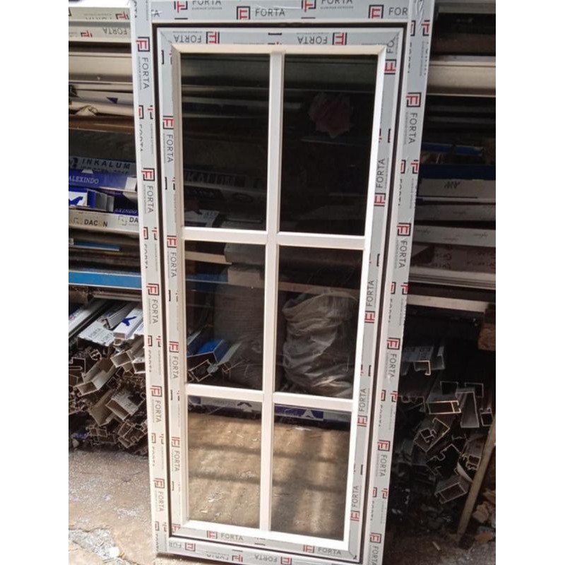 Jendela Aluminium Ornamen 50x120