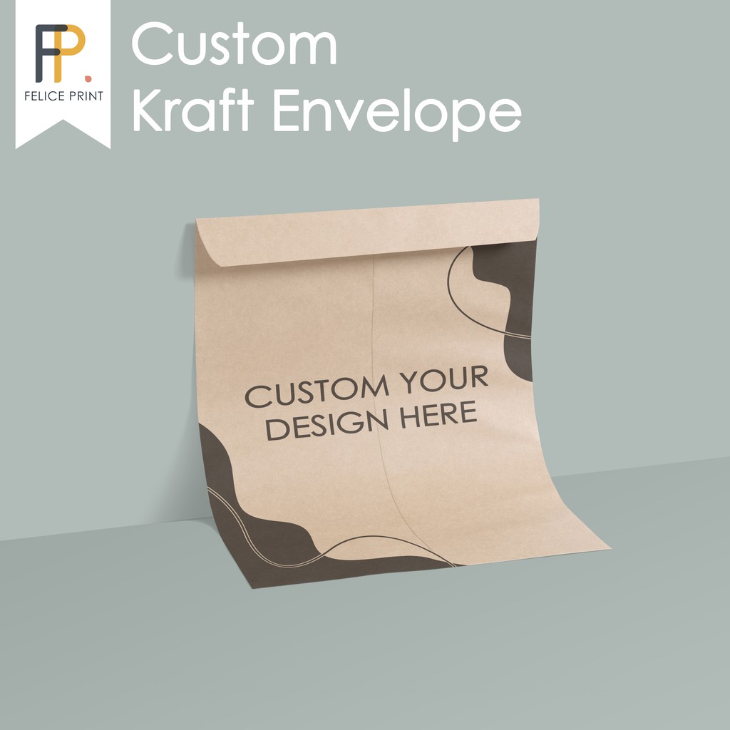 

Custom Amplop Kraft / Kraft Envelope + Sablon