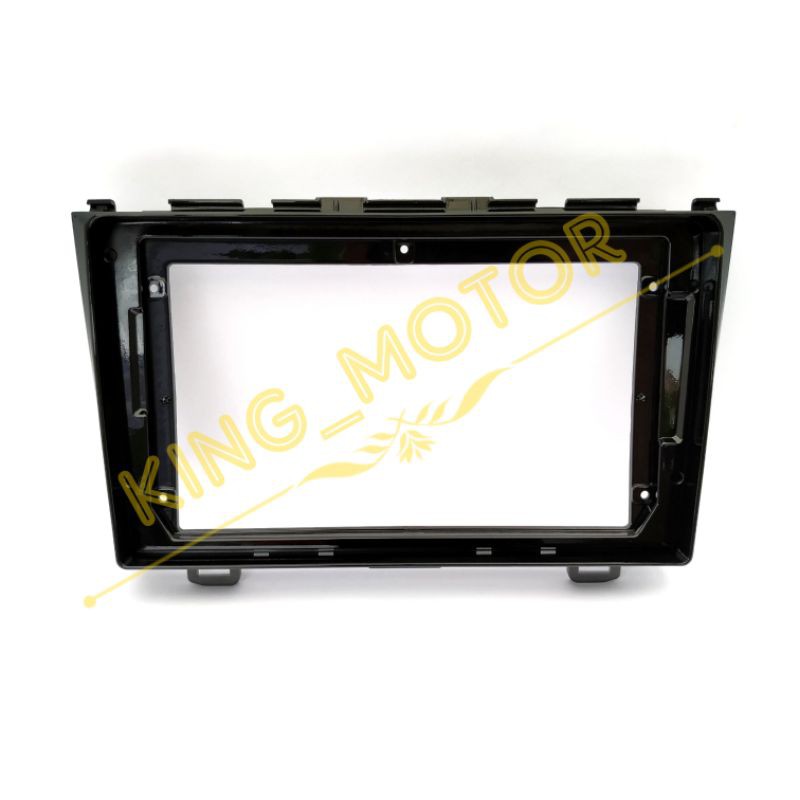 Frame HU Head Unit 9 Inch Android Honda CRV 2008 - 2011 (HITAM GLOSSY)