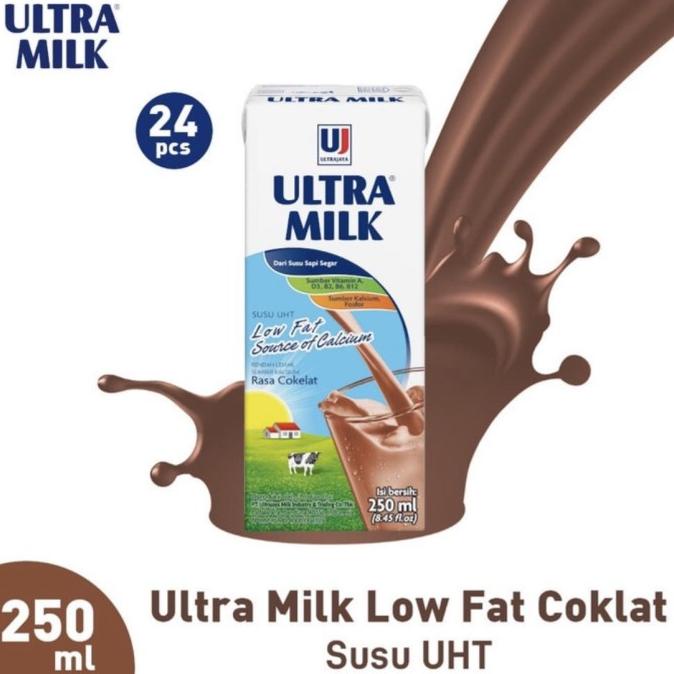 

Ultra Low Fat Coklat 250 ml (1 karton isi 24 pcs)