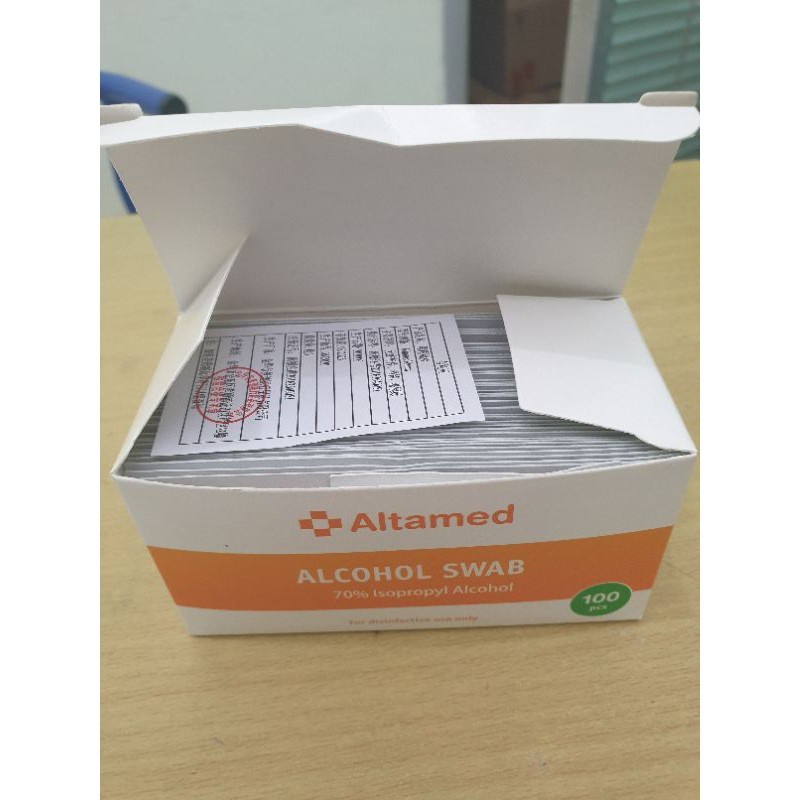 alcohol alkohol swabs isi 100