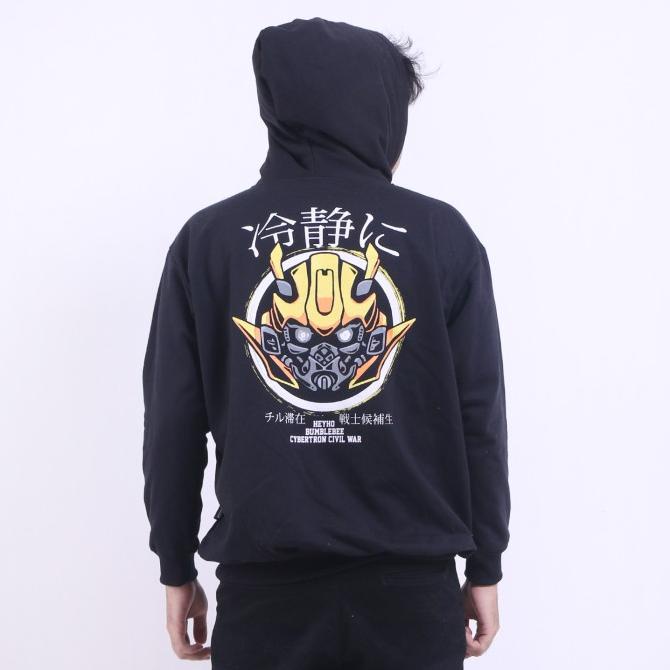 Heyho - Hoodie Pullover Bumblebee War Black - M