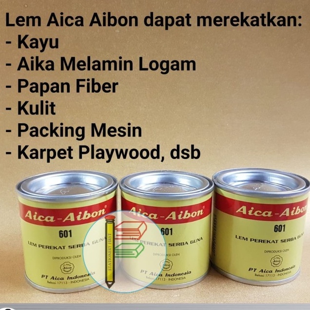 

Lem Aica Aibon 601 70 gram Lem Kuning Serbaguna