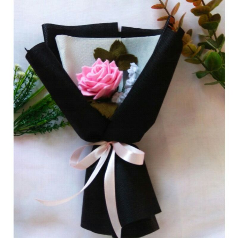 

buket flanel / kado wisuda