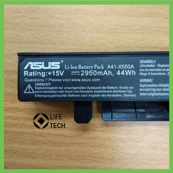 Baterai / Battery Laptop Asus A450 A550 F450 F550 K450 K550 P450 P550 R409 R510 X450 X450C X450C A41-X550A