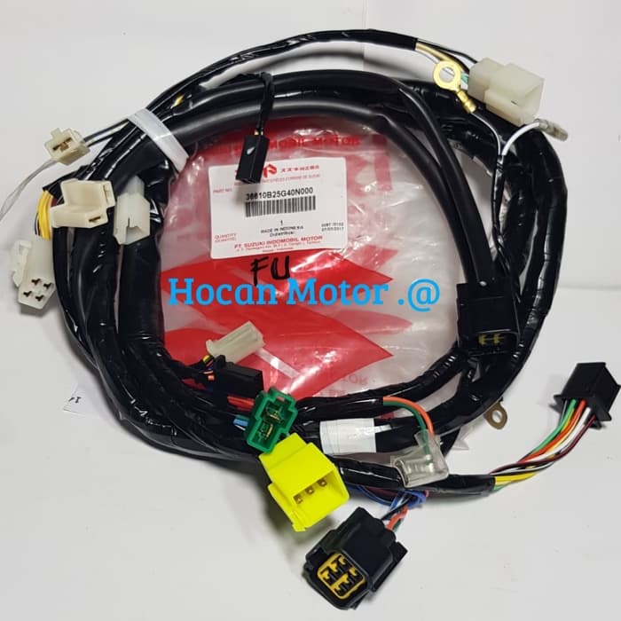 KABEL BODY SATRIA FU 150 TAHUN 2011 2012 ASLI SGP HARNES WIRING (Kode 002))