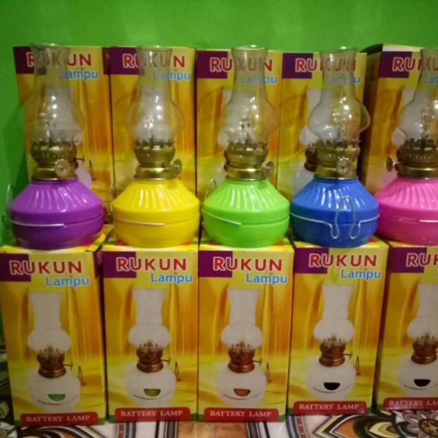 LAMPU RUKUN / LAMPU JADUL ELEKTRIK / LAMPU BATERAI / LAMPU TEPLOK