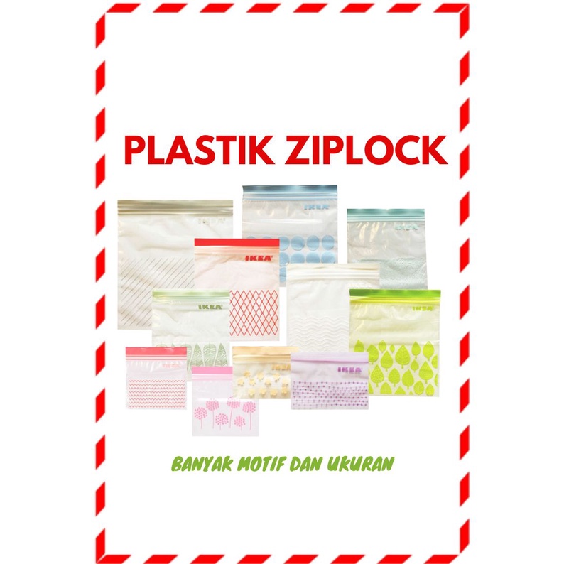 ZIPLOCK FOOD GRADE BPA FREE PLASTIK