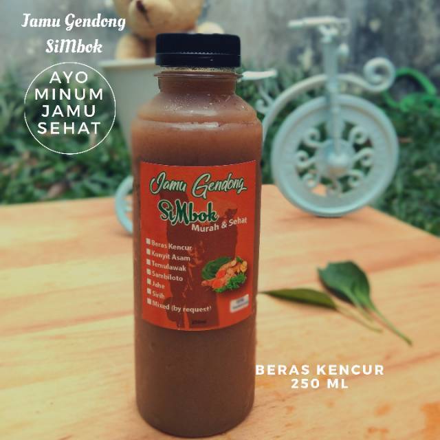 

Bakul Mbok Mbo-Jamu Herbal Gendong SiMbok BERAS KENCUR Tradisional Khas Indonesia Sehat Murah