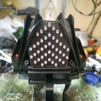 lampu stop running 8 mode beat fi new 2016 - 2019 lampu led variasi  untuk Beat Fi new 2016 2017 201