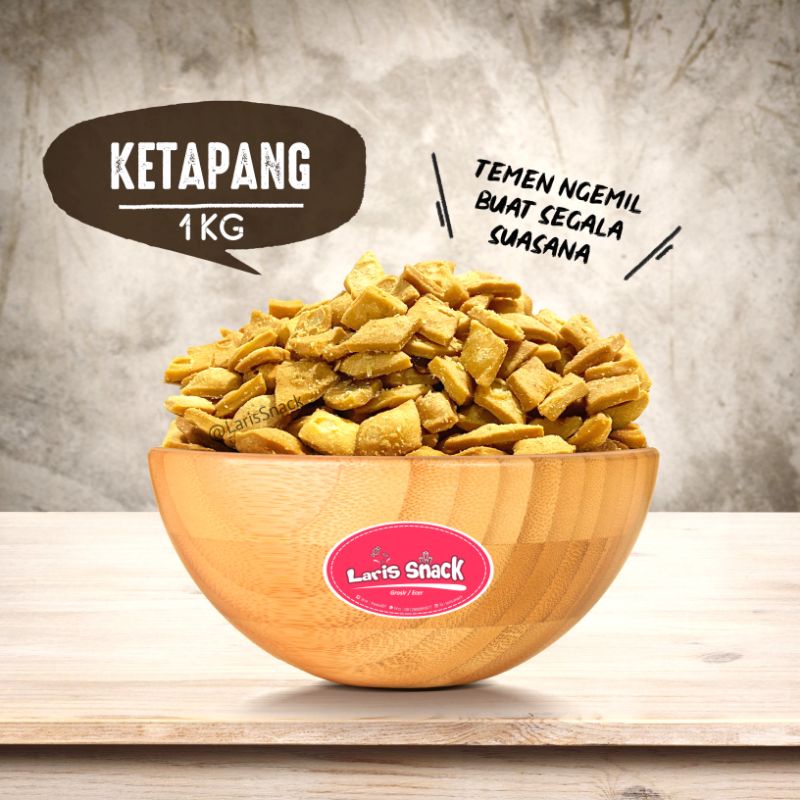 

Snack Biji Ketapang Premium Cemilan Ringan Snack Kiloan 1000 Gram