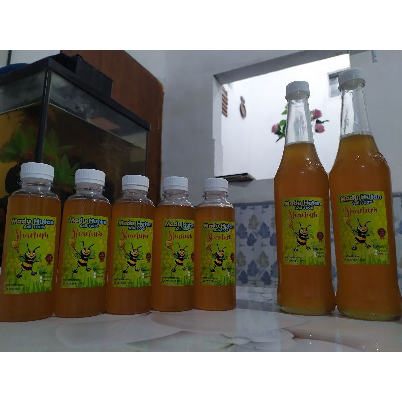 

madu hutan liar asli murni kemasan 250ml