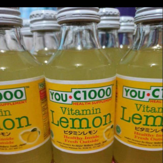 UC 1000 lemon 140 ml ,1 karton 30 botol .