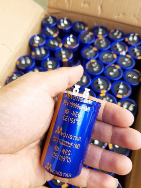 ELKO / ELCO 10000 - 50V/ 10000UF50V MONSTAR ATAU RAYDEN