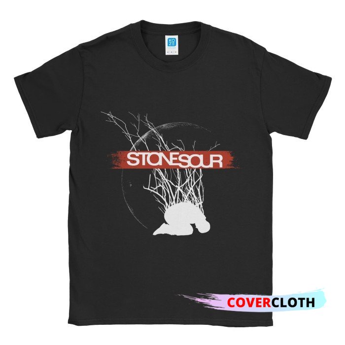 T-Shirt Baju Kaos Band Stone Sour Warning Descent