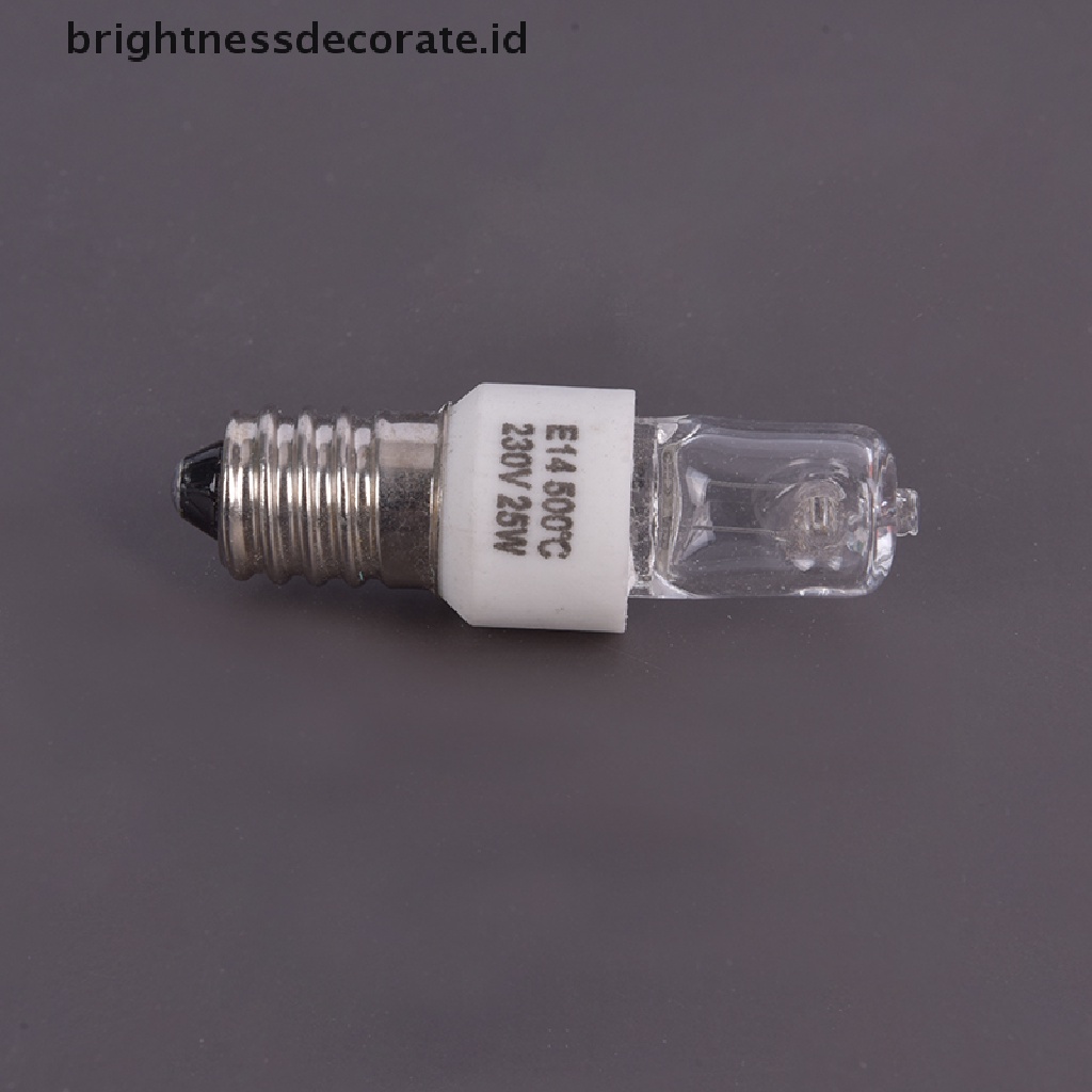 (Birth) Bohlam Lampu Halogen E14 Tahan Suhu Tinggi Untuk Microwave / Oven