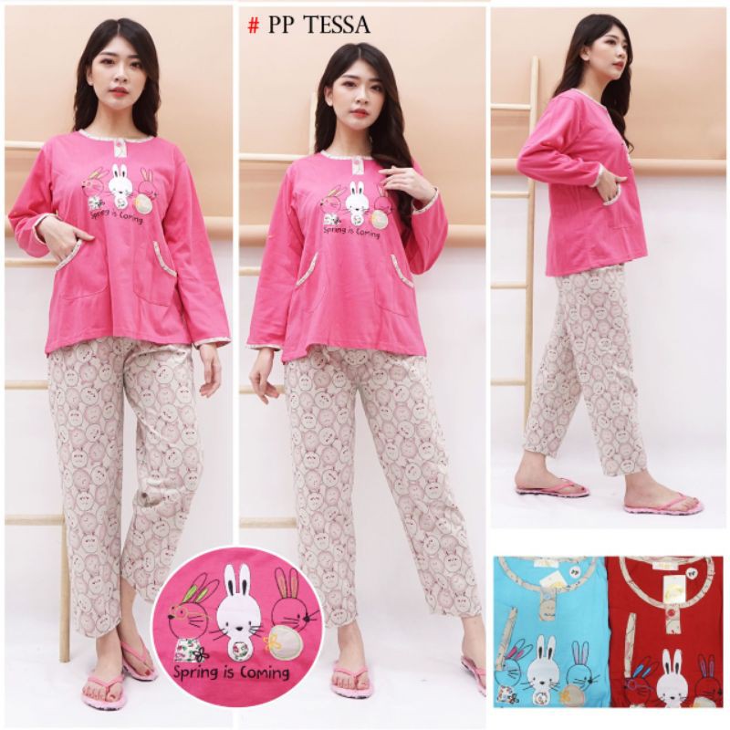 baju tidur PP Tessa premium Ld 104-1