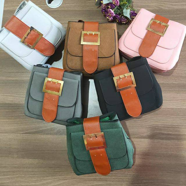 (COD)tas selempang wanita tas kecil lucu sling bag import murah