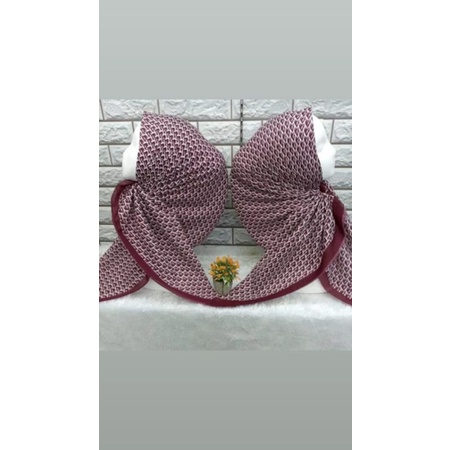 Kerudung Voal/ kerudung hijab motif Deenay kw/ Kerudung hijab polos/ Kerudung hijab bahan halus adem