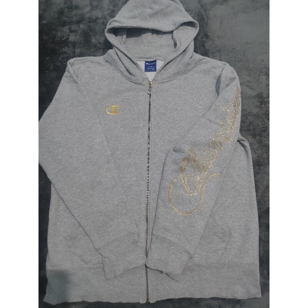 Hoodie Zipper Champion Second Brand