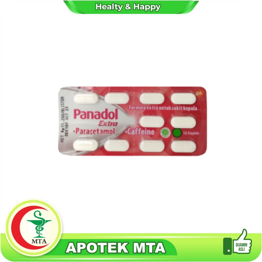 Jual Panadol Extra Tablet (Merah) | Shopee Indonesia