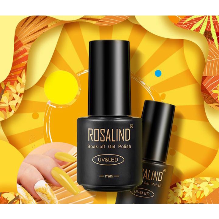 Rosalind YELLOW SERIES Gel Nail Polish UV LED / Kutek / Cat Kuku