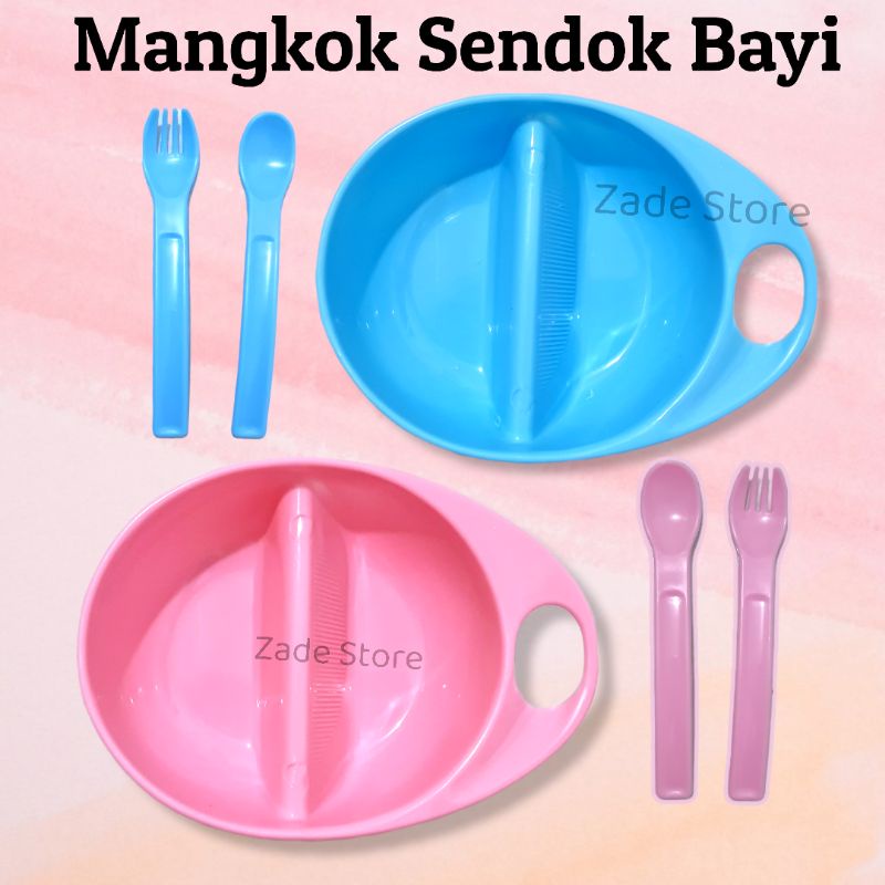 Mangkok makan bayi Ninio BPA Free tempat makan bayi sendok garbu bowl baby piring makan baby MPASI mangkok grinder mangkok penghalus makanan bayi