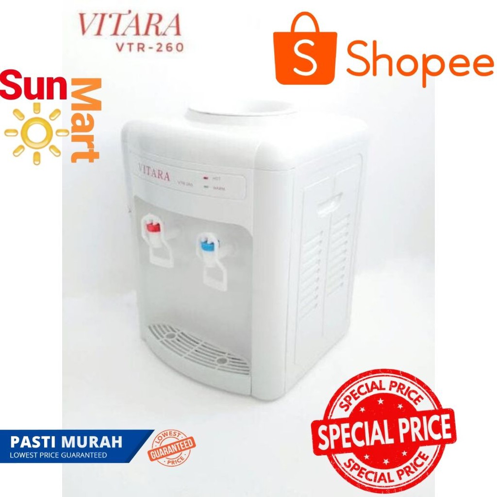 MURAH MERIAH!!! DISPENSER VITARA HOT AND NORMAL VTR 260