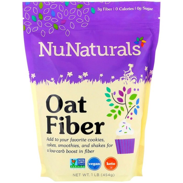 

Beautywearr - Nunaturals Oat Fiber 1 Lb (454 G)