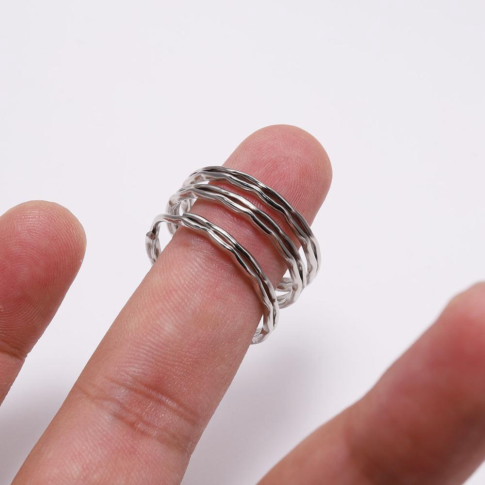 30pcs/lot 25mm gantungan kunci cincin gantungan kunci DIY membuat bahan aksesoris