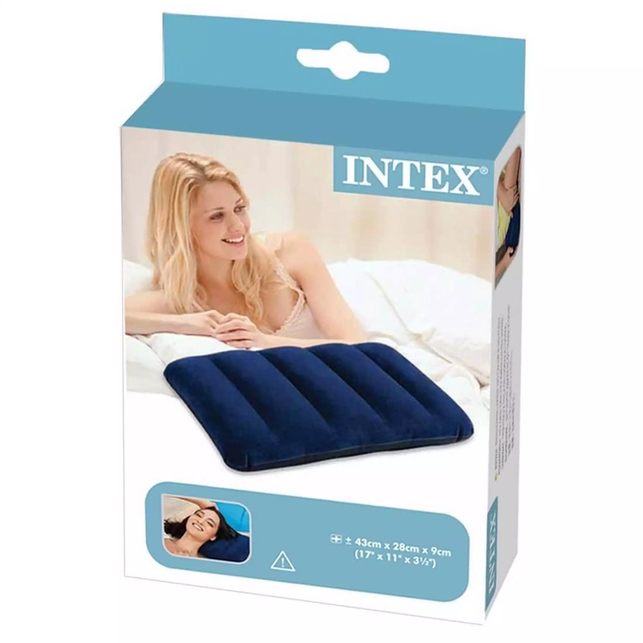 Bantal Angin Fabric Pillow Royal Blue - INTEX 68672