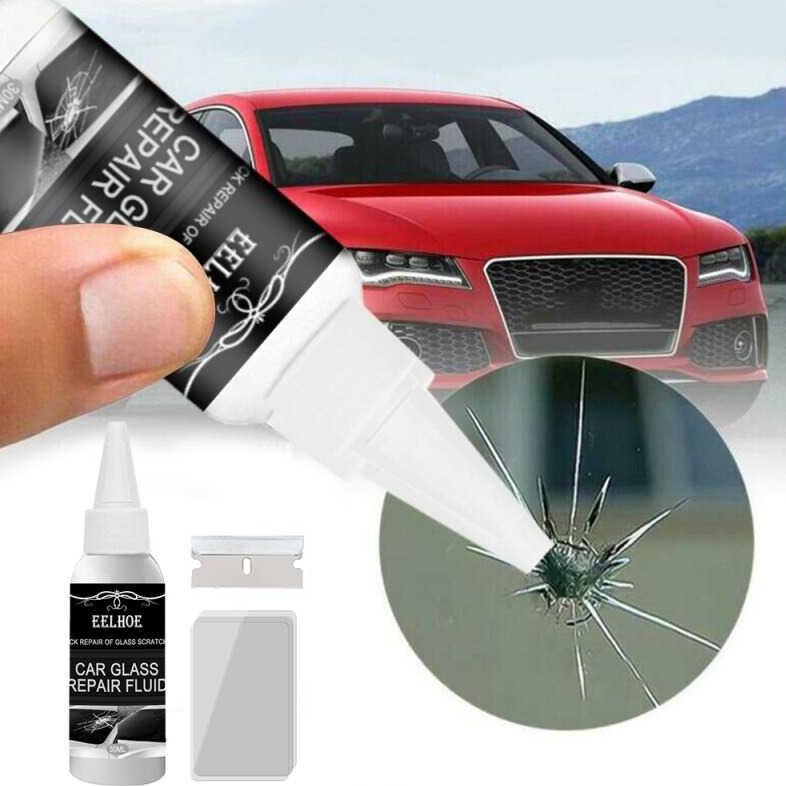 Terkini➩ Resin Reparasi Kaca Mobil Retak Lecet Car Repair 30ml / Lem Kaca Mobil Depan Retak Baret Pe