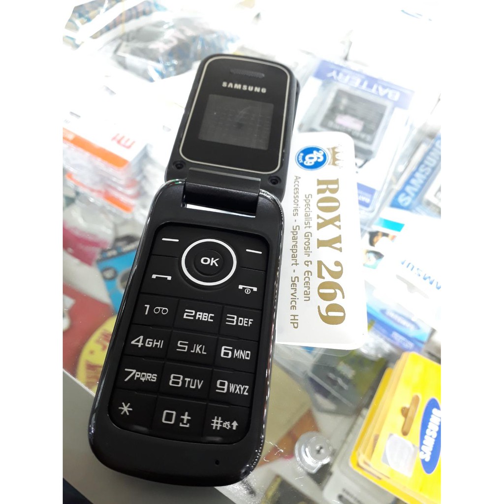 Casing Kesing Hp Samsung E1195 Flip Lipat Fulset Fullset Cesing Handphone GT E 1195 Full Body Set