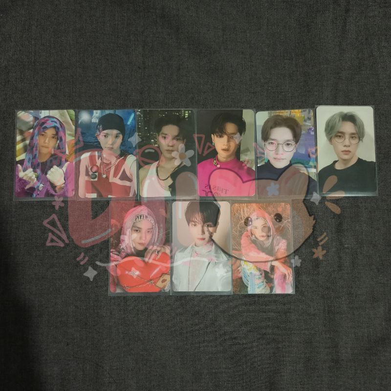 PC Photocard Taeyong Catharsis Seoul City Sticky Kihno Poetic Jewel Case Universe AR Clip Jewel Case