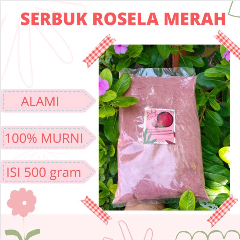 

PROMO Bubuk Rosella Merah 500gr Serbuk Powder Rosela Murah