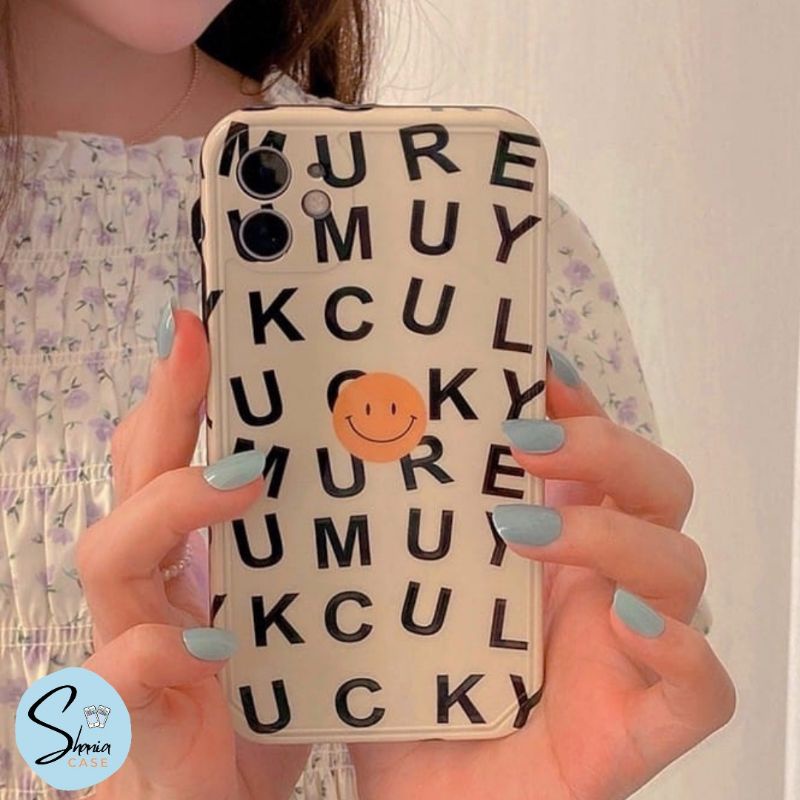 Soft Case IMPORT Motif Huruf untuk Oppo A16