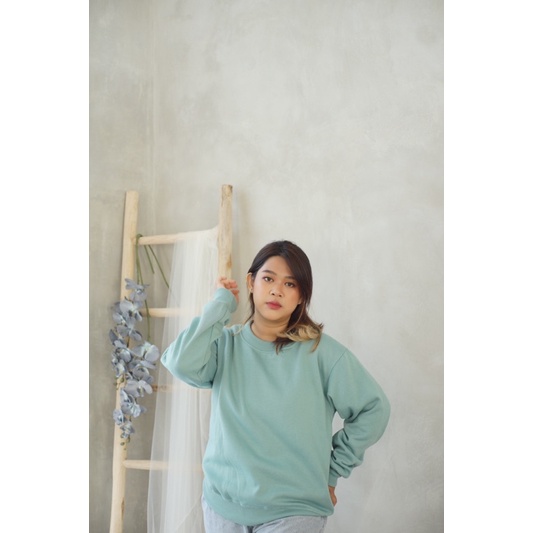 Basic Sweater Mint Green