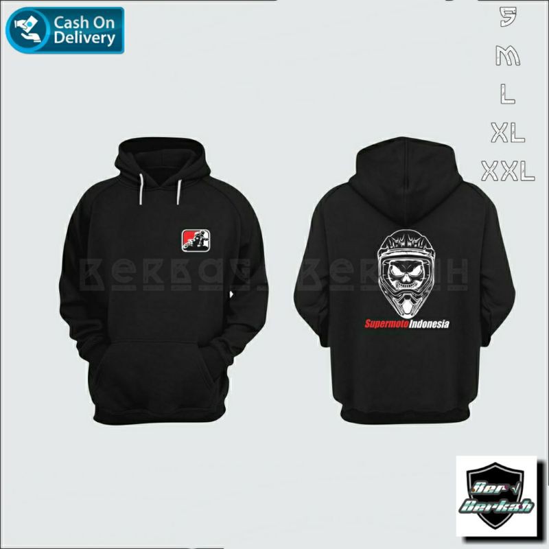 Jaket Supermoto Indonesia | Hoodie Supermoti Indonesia | Jaket Hoodie Suoermoto Indonesia