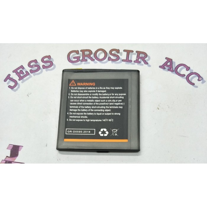 Baterai Battery Batere Batre Evercross Evercoss Cross A7A Double Power - Hitam