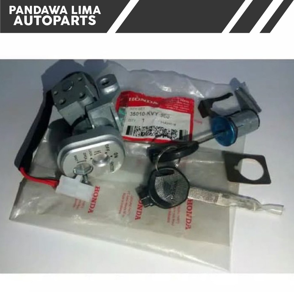 KUNCI KONTAK SET HONDA BEAT KARBU KVY ORI HGP