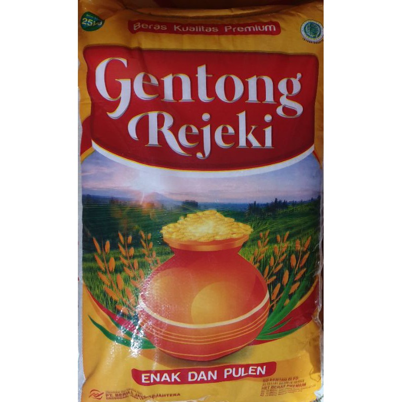 

Beras Slyp Premium Gentong Rejeki 25 kg