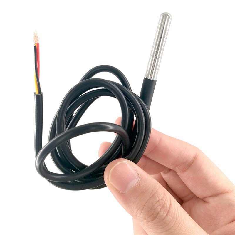 DS18B20 TEMPERATURE SENSOR STAINLESS STEEL WATERPROOF PROBE DS 18B20