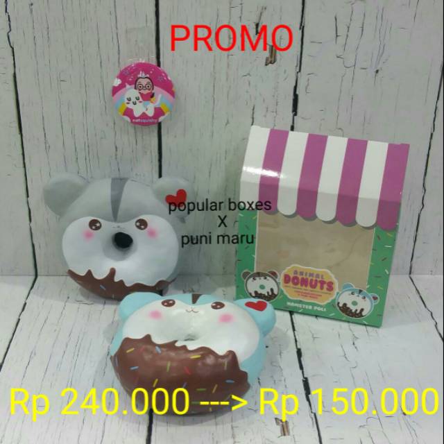 puni maru animal donut