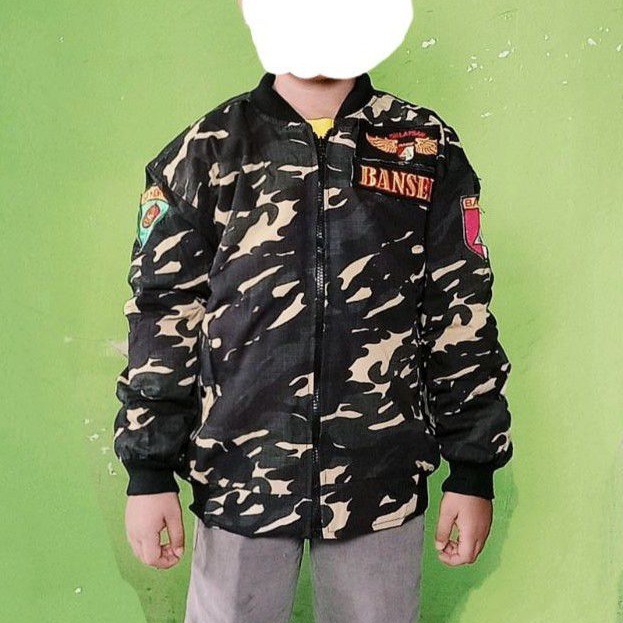 JAKET BOMBER BANSER ANAK