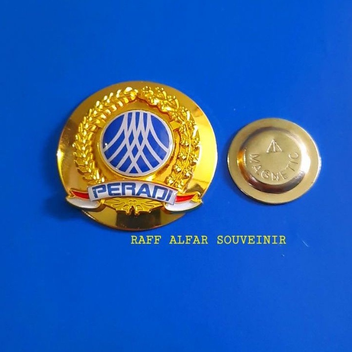 PIN ADVOKAT PERADI LOGO BARU - PIN PERADI - LENCANA PERADI