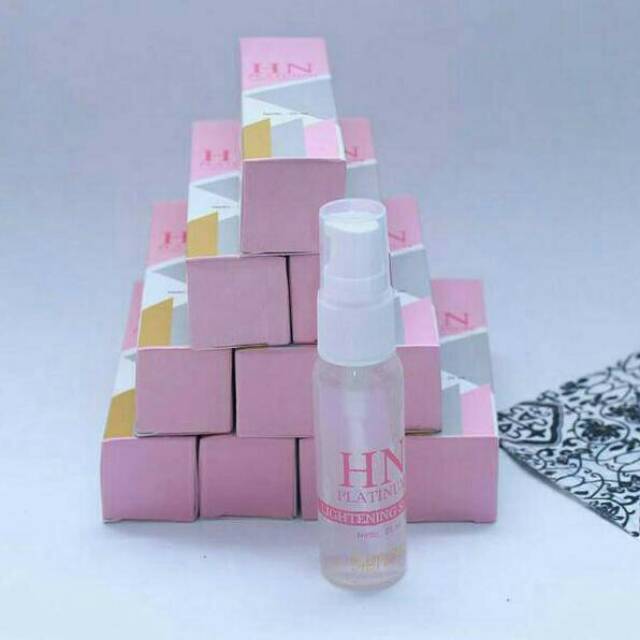HN serum platinum whitening original BPOM